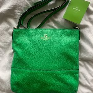 NWOT Kate Spade Kelly Green Crossbody Bag